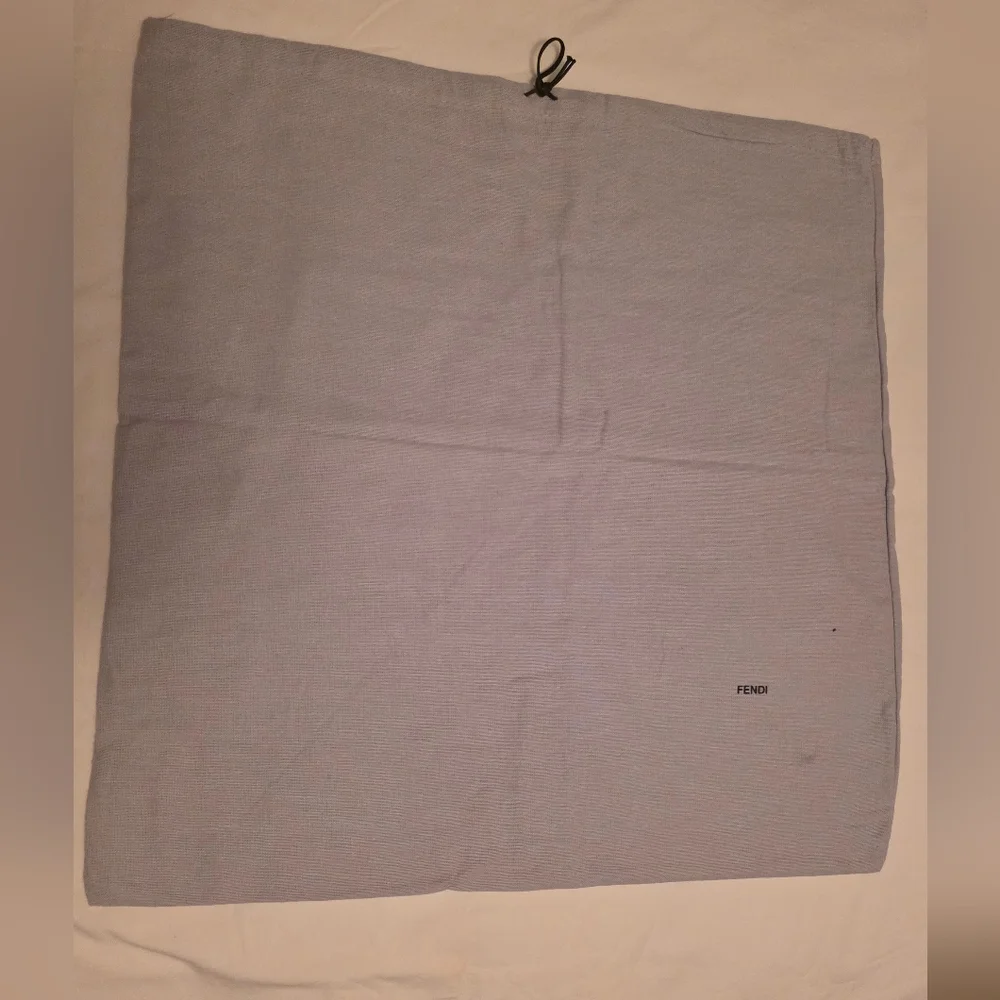 FENDI Authentic Fendi Gray Dust Bag – Large Handbag/Tote Storage